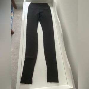 90 DEGREE BY REFLEX Lux Ruby Skinny Split Hem High Rise Elastic Free Leggings